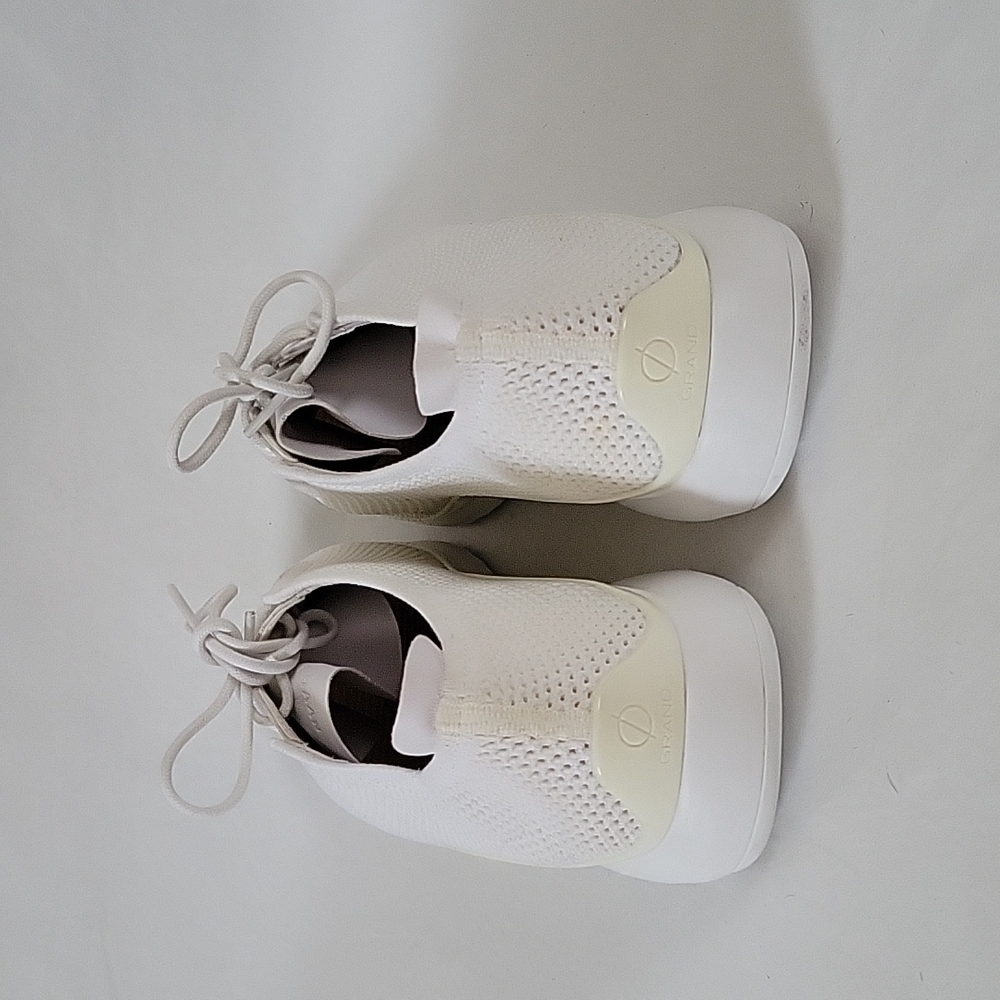 NEW Cole Haan White 3.Zerogrand Stitchlite Oxford Sneakers Size 9.5 - Picture 4 of 12